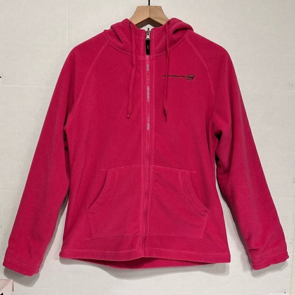 Free Country Women’s Fleece Jacket   Sz L.  GUC